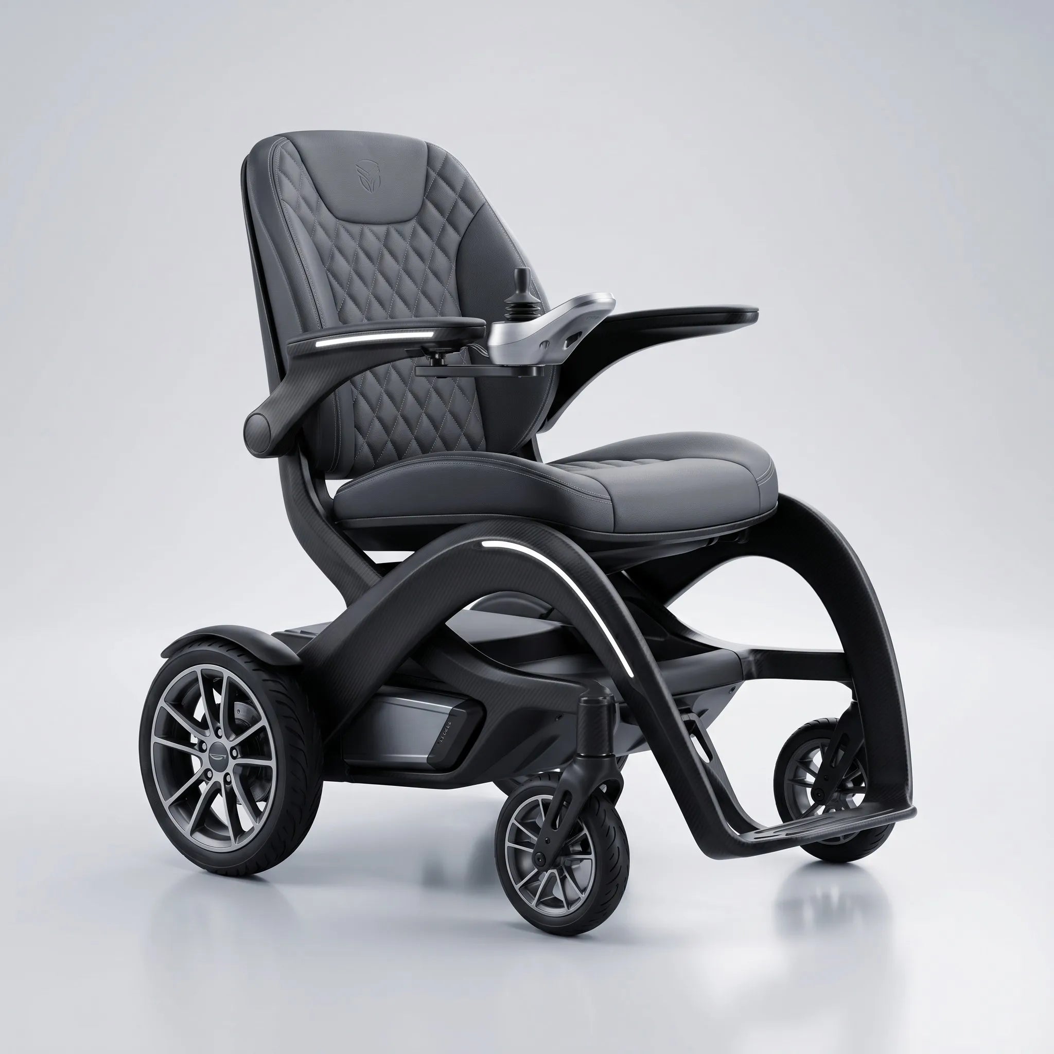 Premium Chrome Finish Commode Chair