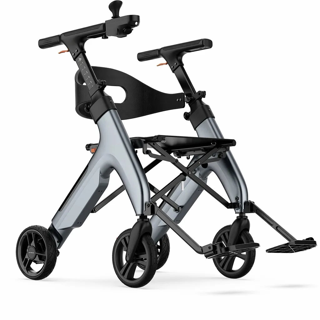KANGFUWO W1 4-in-1 Smart Rollator - front left view