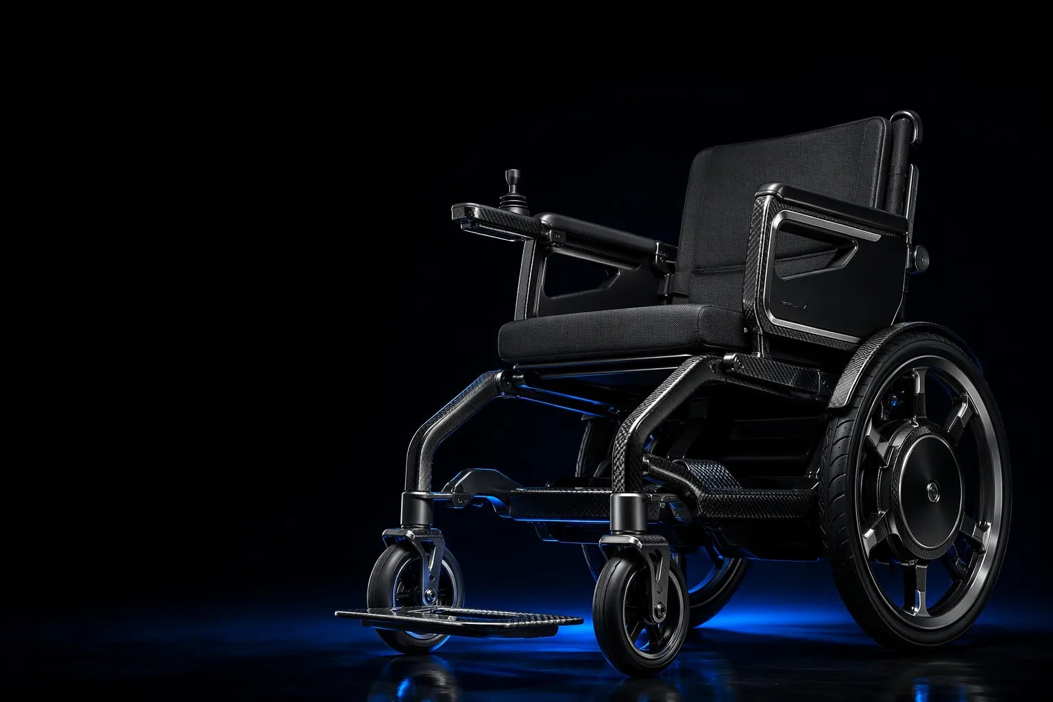 KANGFUWO Carbon Fiber Electric Wheelchair - Intelligent Mobility Solution